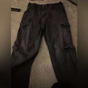 Rue21 Black Ruched Top